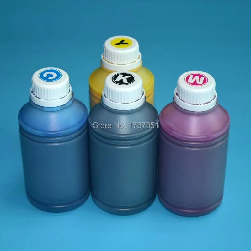 4 вида цветов 500 мл t7921 t7921-t7924 пигмент набор для наполнения чернил для Epson рабочей силы Pro WF-5621 wf-5111 wf-5191 принтер