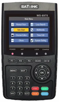 

SATLINK WS-6975 DVB-T2 Terrestrial Signal Meter Finder MPEG-2 MPEG4 H.265 Sat find Test Free IPTV Account subcription m3u