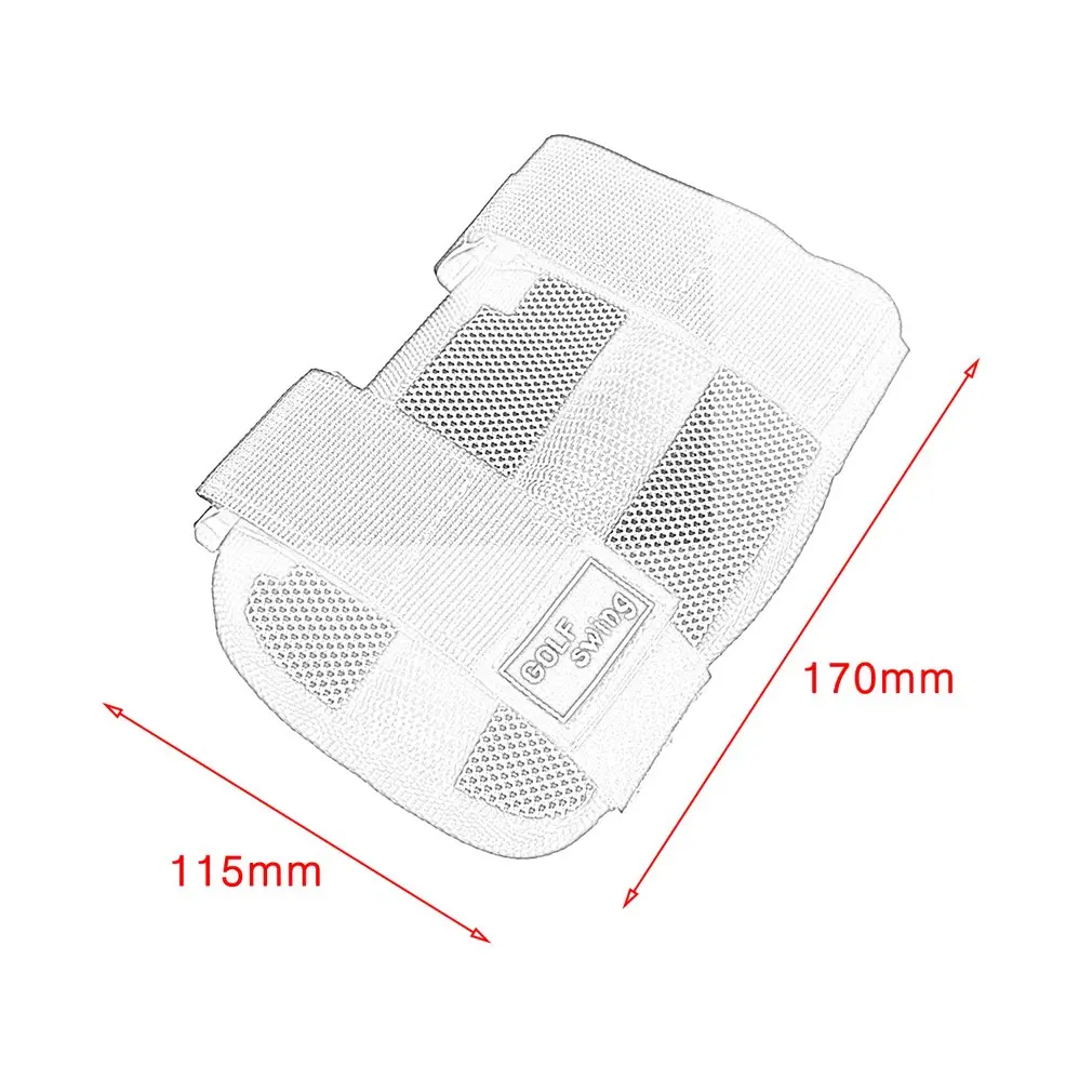 REIZ налокотники для тренировка качания для гольфа со СПИДом локоть коррекции правой Левая рука прямо практика Корректор осанки Поддержка