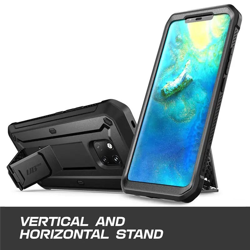 For Huawei Mate 20 Pro Case LYA-L29 SUPCASE UB Pro Heavy Duty Full-Body Rugged Case with Built-in Screen Protector& Kickstand