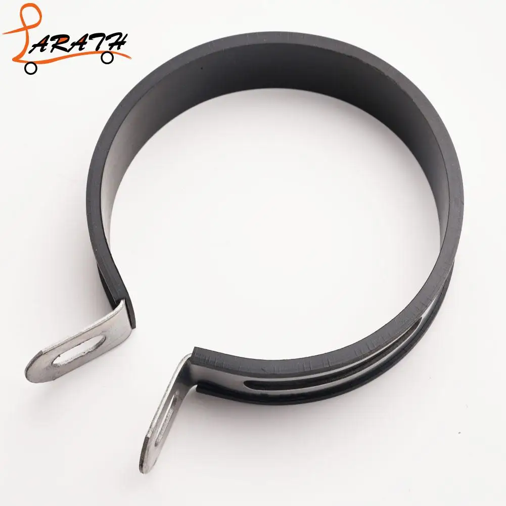 

11cm Stainless Steel Motorcycle Exhaust Muffler Silencer Bracket Hanger Clamp Strap Mount Bracket MCT5327