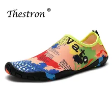 Женская летняя обувь дышащая мужская акваобувь походная водонепроницаемая обувь спортивная легкая женская обувь Аква синие розовые кроссовки