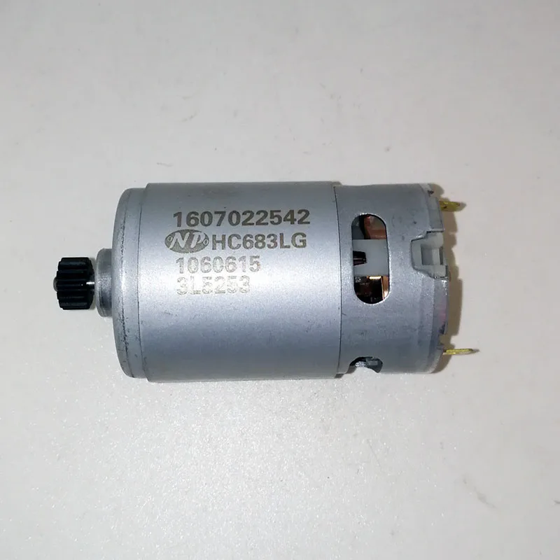 Двигатель постоянного тока 12-зубы 10,8 V 1607022542 HC683LG для BOSCH TSR1080-LI 3601JA8900 Электрическая дрель электрическая отвертка