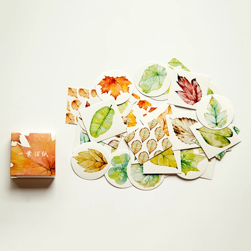 

Kawaii Leaves Diary Memo Pad Sticky Notes Post It Kawaii Planner Scrapbooking Stickers Stationery School Supplies