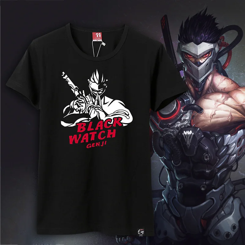 Футболка с коротким рукавом Blackwatch Genji 4 цвета|t shirt|summer t shirtt-shirt black |