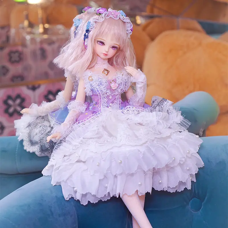 

1/4 Cartoon Dolls Fashion Movie Theme Dolls New Coming Model Doll Dress Fashion Clothes BJD Dolls Toy Christmas Gifts For Girls