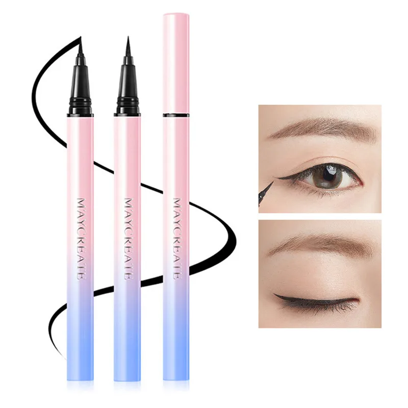 

Waterproof Black Liquid Eyeliner Pencil Big Eyes Makeup Long-lasting Eye Liner Pen Make up Smooth Fast Dry Cosmetic Tool