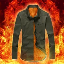 Осенне-зимняя Мужская Утепленная Флисовая теплая хлопковая рубашка для тренировок на открытом воздухе, занятий спортом, скалолазания, теплая тактическая блузка с длинным рукавом, топы