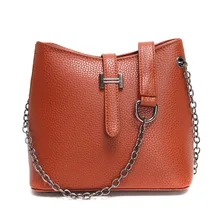 Crossbody Taschen Für Frauen Eimer Tasche 2016 Neue Ketten Schulter Handtaschen frauen Vintage Messenger Bags Bolsa Feminina Bolsos T615