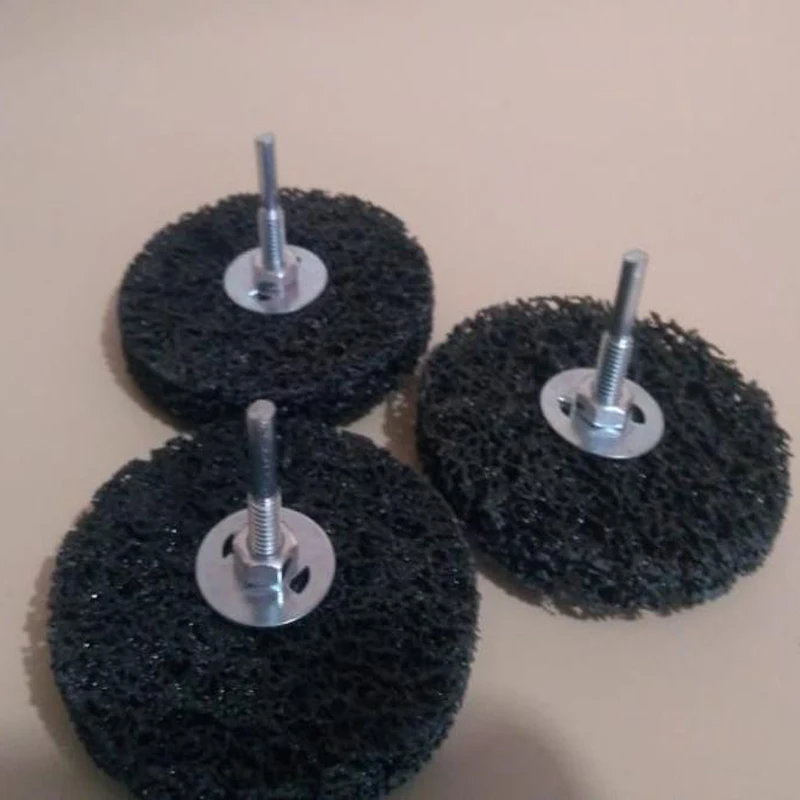 1pc Polyurethane Strip Wheel Paint Rust Remover Clean Angle Grinder