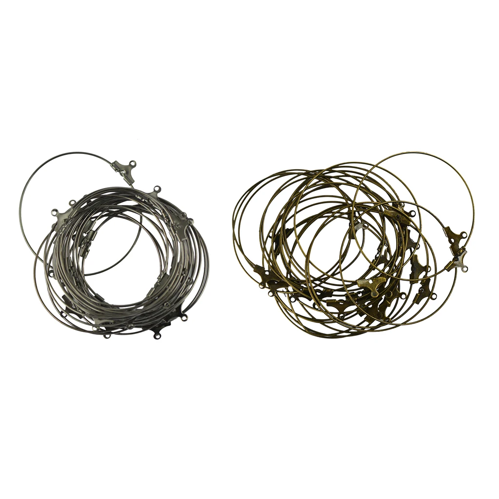 40pcs Fashion Style Mixed Beading Hoop Loop Earring Ear Wire DIY Making Findings Jewelry