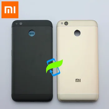 

Original Battery Back Cover For Xiaomi Redmi 4X Back Housing Rear Door Case For Redmi 4X with Power Volume Buttons+Camera Lens