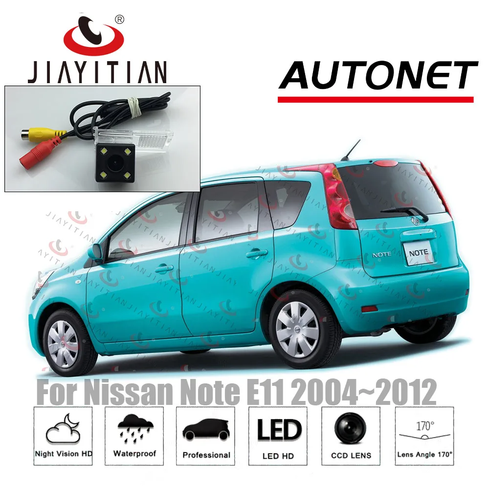 

JIAYITIAN Rear View Camera For Nissan Note/Tone E11 2004~2012 2006 2008 2010 ccd Backup Camera/Night Vision/License Plate camera