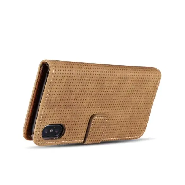 Роскошный Ретро сетчатый вентиляционный кожаный бумажник-книжка в стиле флип чехол для iPhone 11 Pro Max 11 Pro Xs Max XR X 8 7 6s Plus 5S SE с отделениями для карт