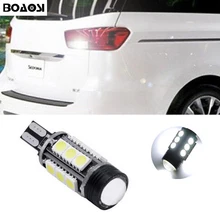 BOAOSI 1x T15 W16W LED CANBUS Samsung 5050 Chip Backup Reverse Light For Kia rio sportage k2 k3 k4 k5 cerato sorento soul Optima