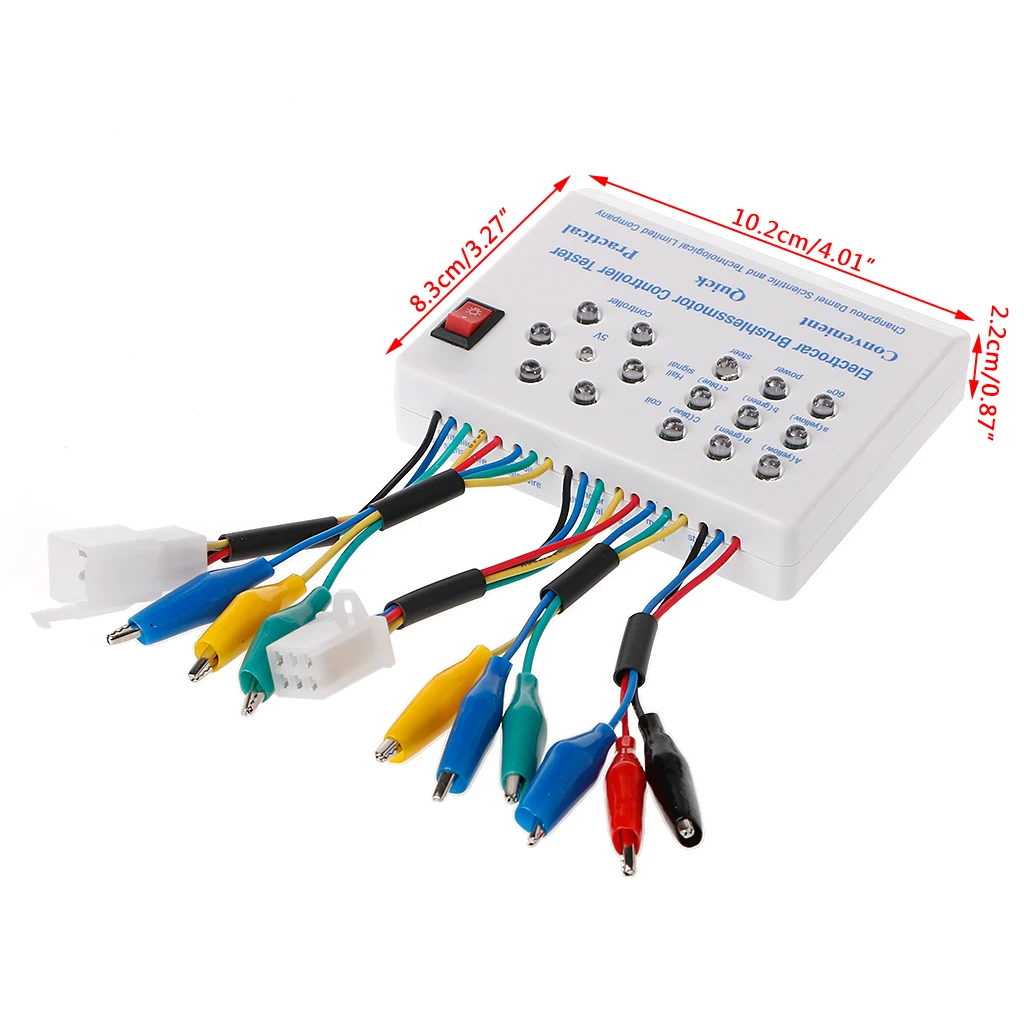 

2018 New 24V/36V/48V/60V Electro Car E-bike Scooter Brushless Motor Controller Tester