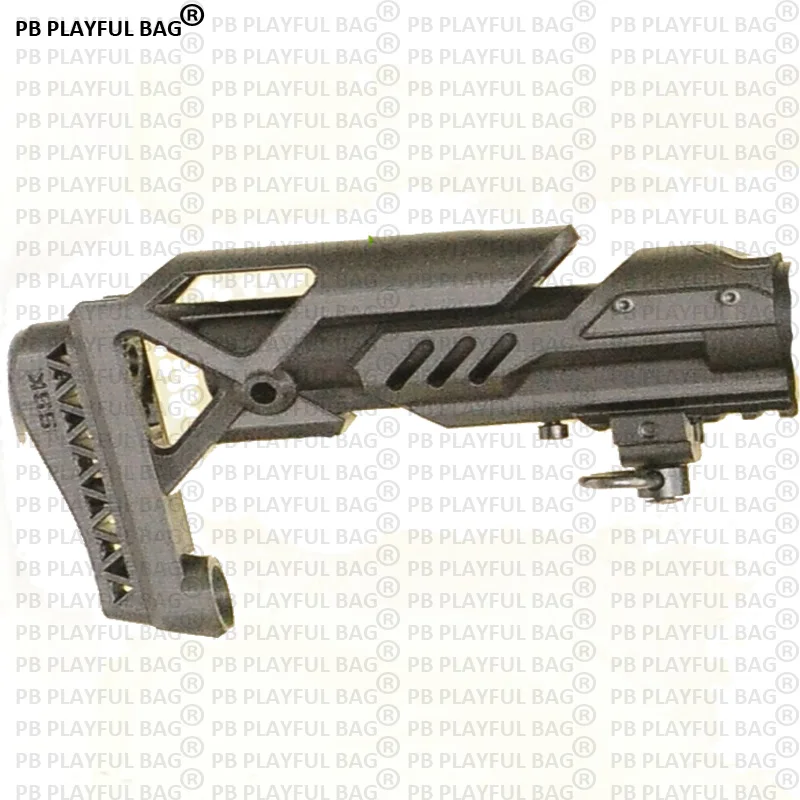 

Outdoor sports cf toy gun [3D printing butt] xm316 upgraded version can be retractible butt retractable support any core univer