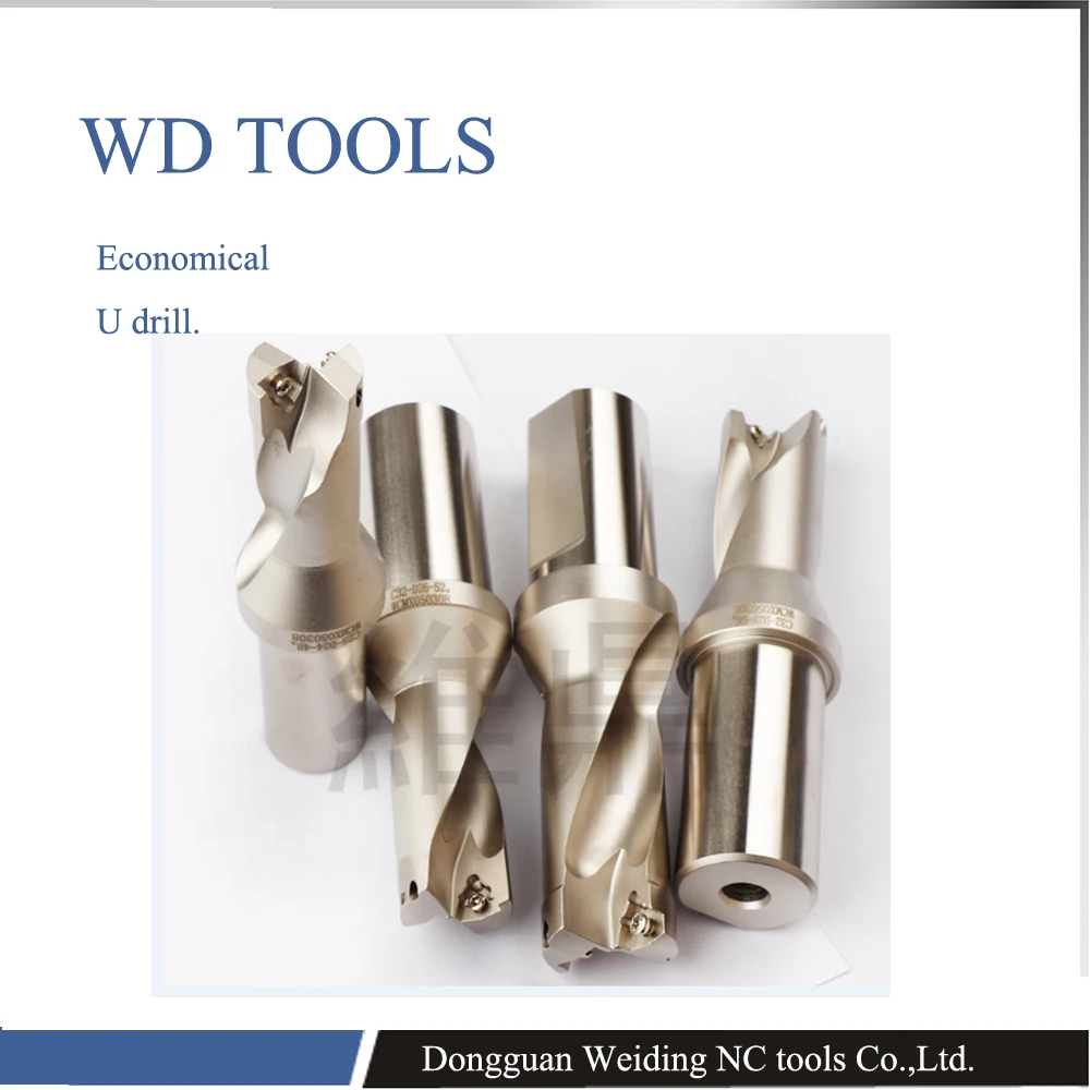 Manufacturer 3X diameter Indexable U drills for carbide inserts, U fast drills with coolant range 42-57mm Manufacturer 3X diameter Indexable U drills for carbide inserts, U fast drills with coolant range 42-57mm