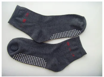 

10 Pairs Tourmaline self-heating Magnetic therapy health socks Anti Cold Massage Sock physiotherapy selenium health care sock