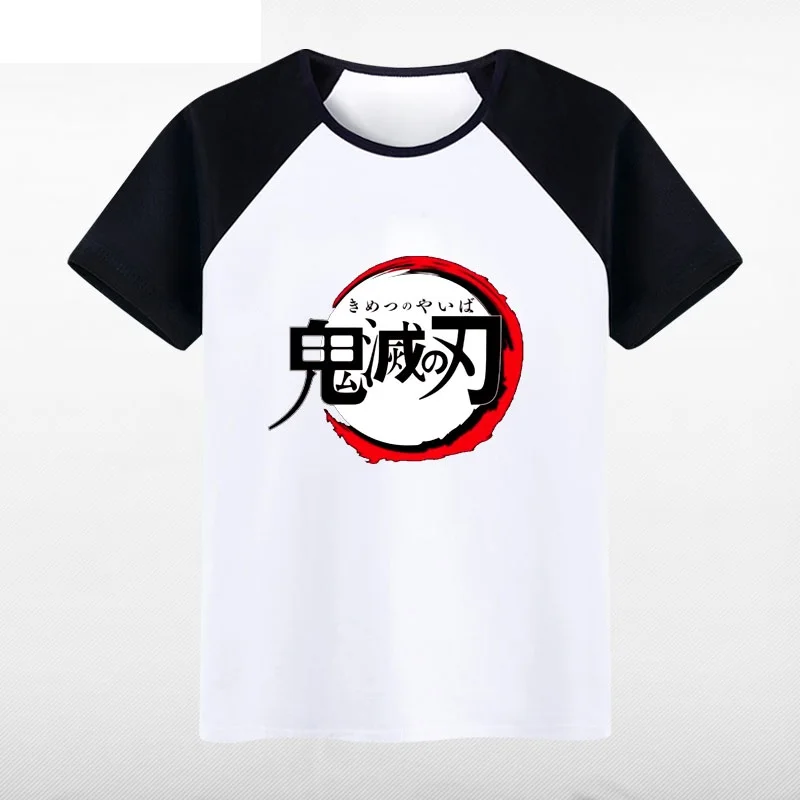 

High-Q Unisex Anime Cosplay Demon Slayer: Kimetsu no Yaiba Cotton Casual Short Sleeve T-Shirt Tee Kamado Tanjirou T Shirt Top
