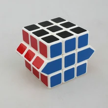 Nuovo cubetwist tre strati deformazione Galeria bianco cubo magico, 3x3x3 variazione deformazione cubo magico детская Подарочная игрушка