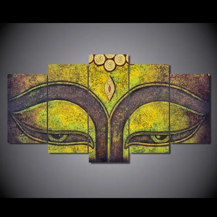 Buddha Canvas Painting Framed zen painting Wall Picture For Living Room 3Pcs meditation Tableau Peinture Sur Toile Canvas art