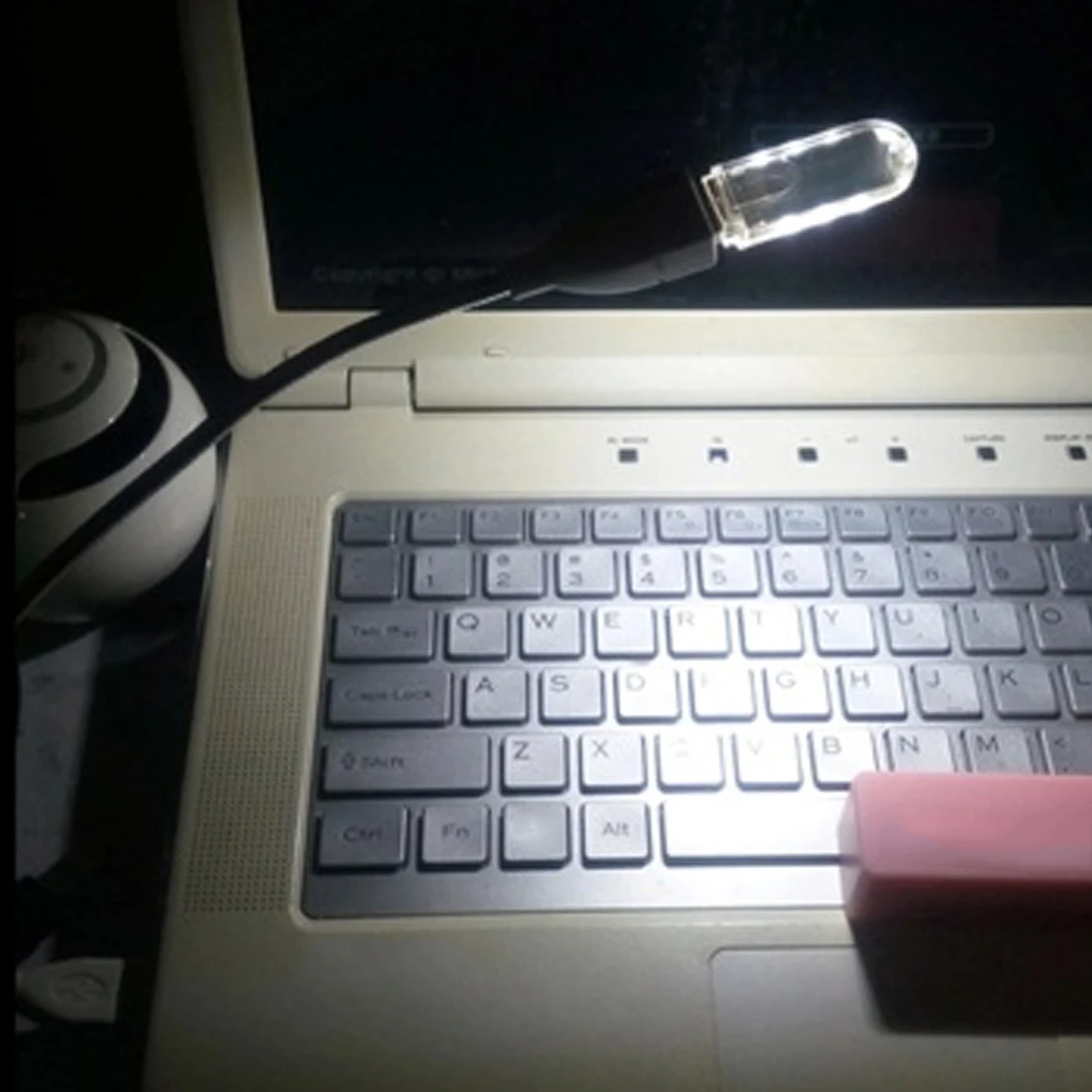 Мини USB Светодиодная настольная лампа портативная Ночная для питания ПК ноутбука