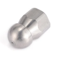 Mayitr дренажная канализационная очистка труб 3/8 ''F нержавеющая сталь давление мойка поворотное сопло 5 струи распылители