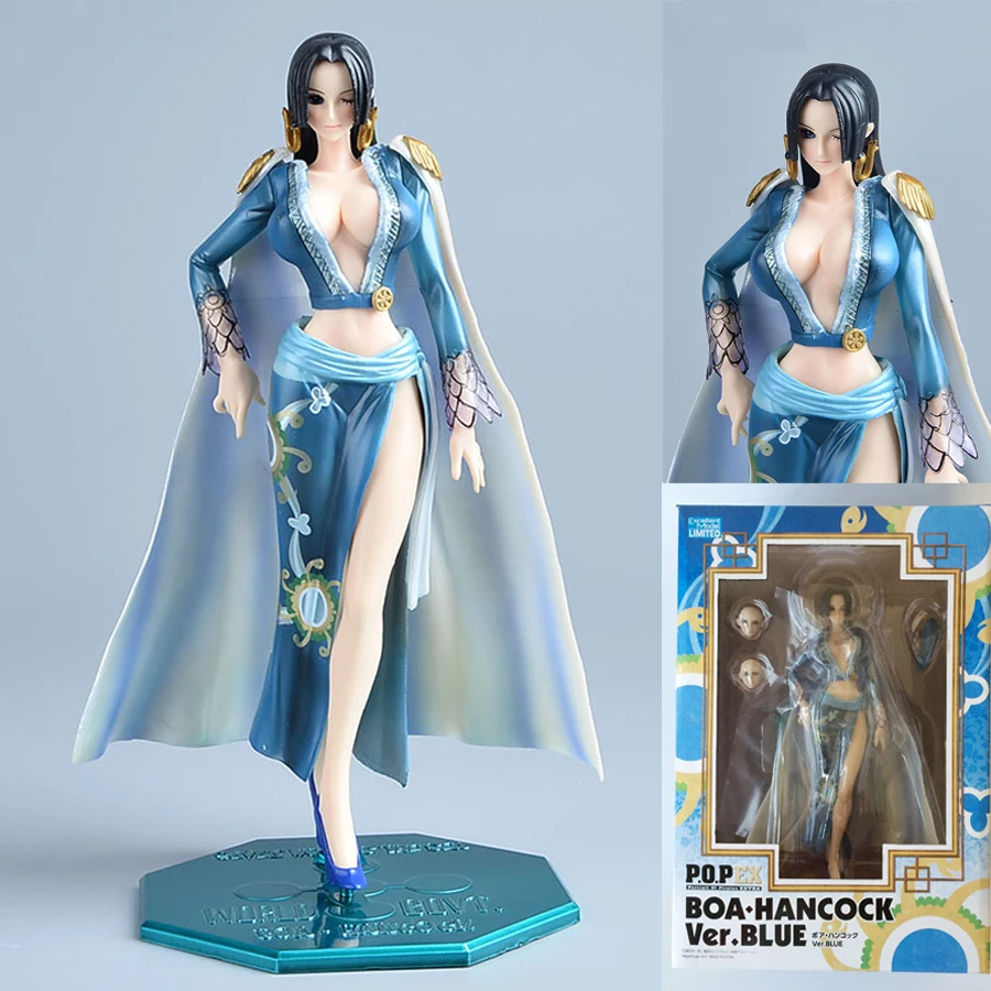 Other Anime Collectibles P O P Portrait Of Pirates One Piece Neo Ex Boa Hancock Figure Ver Blue Megahouse Collectibles Japanese Anime