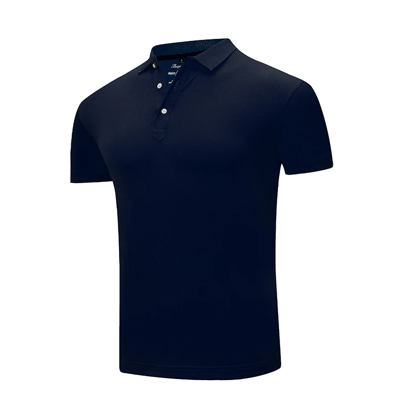 Мужская спортивная одежда теннисные футболки быстросохнущая одежда для гольфа с коротким рукавом Майки для отдыха Поло рубашка Спортивная одежда