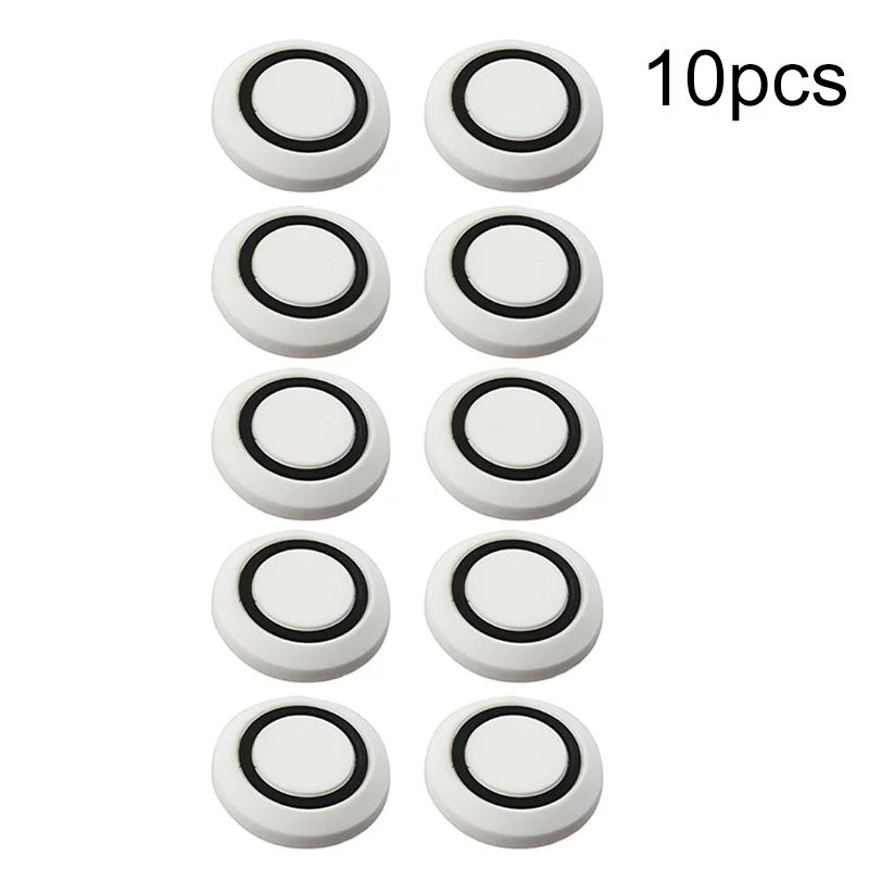 10Pcs Universal Car Door Bumper Strip Anti Collision Sticker Round Guard Pads Soft