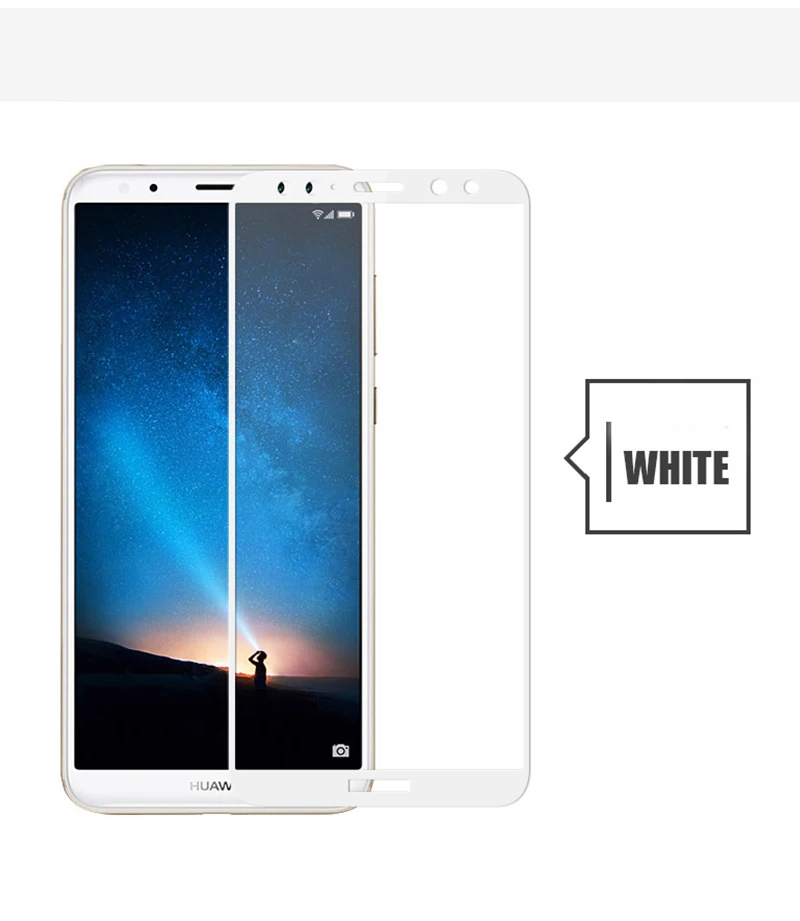 TOMKAS Glass For Huawei Mate 10 Lite Screen Protector Tempered Glass For Huawei Mate 10 Pro P Smart P9 P10 Plus Screen Protector