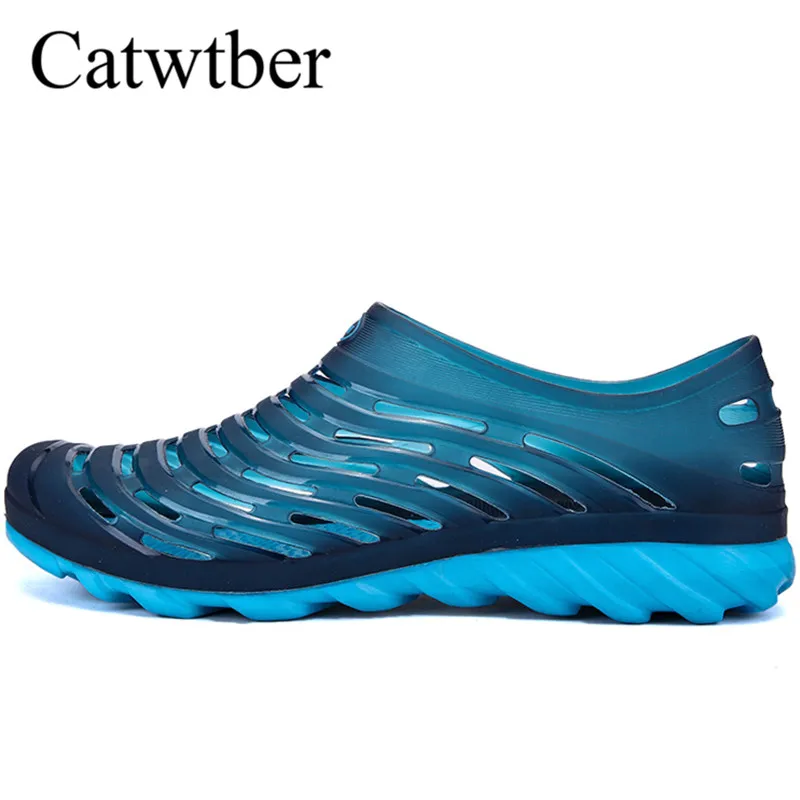 

Catwtber Comfortable Men Beach Sandals Memory Foam Flats Soft Clogs Casual Garden Walking Shoes Men Slip On Hospital Work Shoes