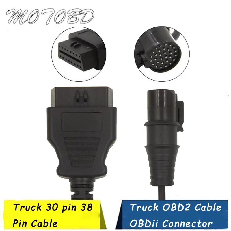 Грузовик OBD2 кабель цена по прейскуранту завода высокое качество для IVEC 30pin Ivec 38pin