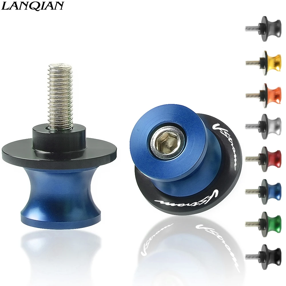 

Motorcycle 8MM Spools Stand Arm Drop Sliders Swingarm Slider For SUZUKI DL650 V-Strom 2004 - 2007 2008 2009 2010 2011 2012 2013