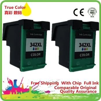 

Ink Cartridge Remanufactured For 342 XL 342XL HP342 HP342XL Photosmart 7838 7838V 7850 7850V C3110 C3125 C3135