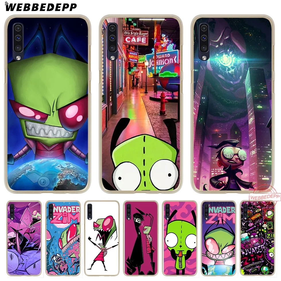 

WEBBEDEPP invader zim Hard Case for Samsung A50 A10s A20s A30s A40s A50s A60 A70 M10 M20 M30 M40