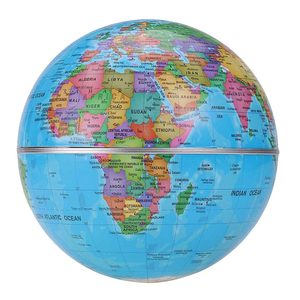 Солнечный автоматический вращающийся глобус декоративный Настольный земной географический мир Глобус база карта мира образование научная игрушка