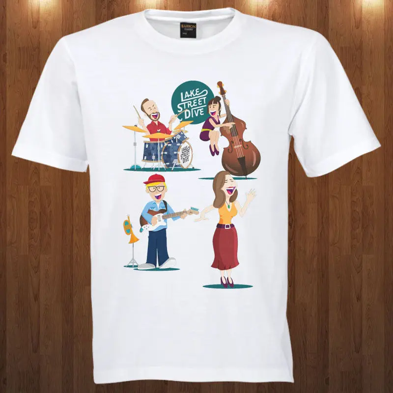 Озеро стрит Пикирования футболка инди-поп-группа размеры S M L XL 2XL 3XL Rachael цена |