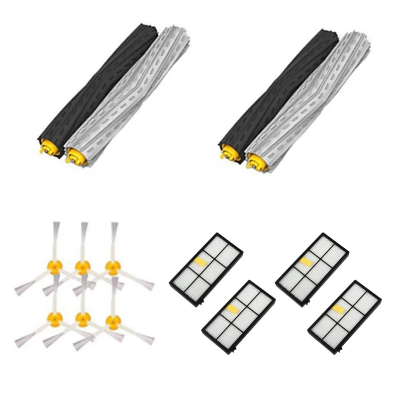 

Replacement Vacuum Extractor Brush Kit For Irobot Roomba 800 870 880 900 Series