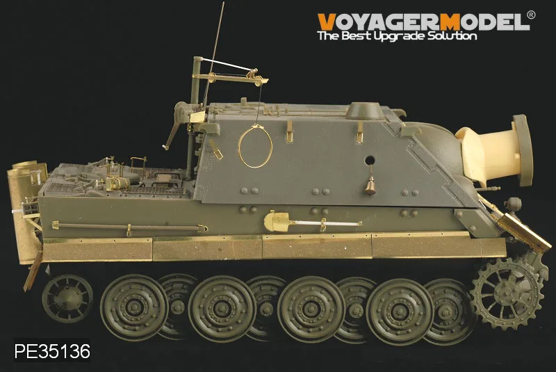 Tanque de Assalto Passatempo Modelo Voyager Assalto Tigre & Rdquo Upgrade Metal Gravura Kit Afv Knl Pe35136 5 High Quality Brinquedos e hobbies