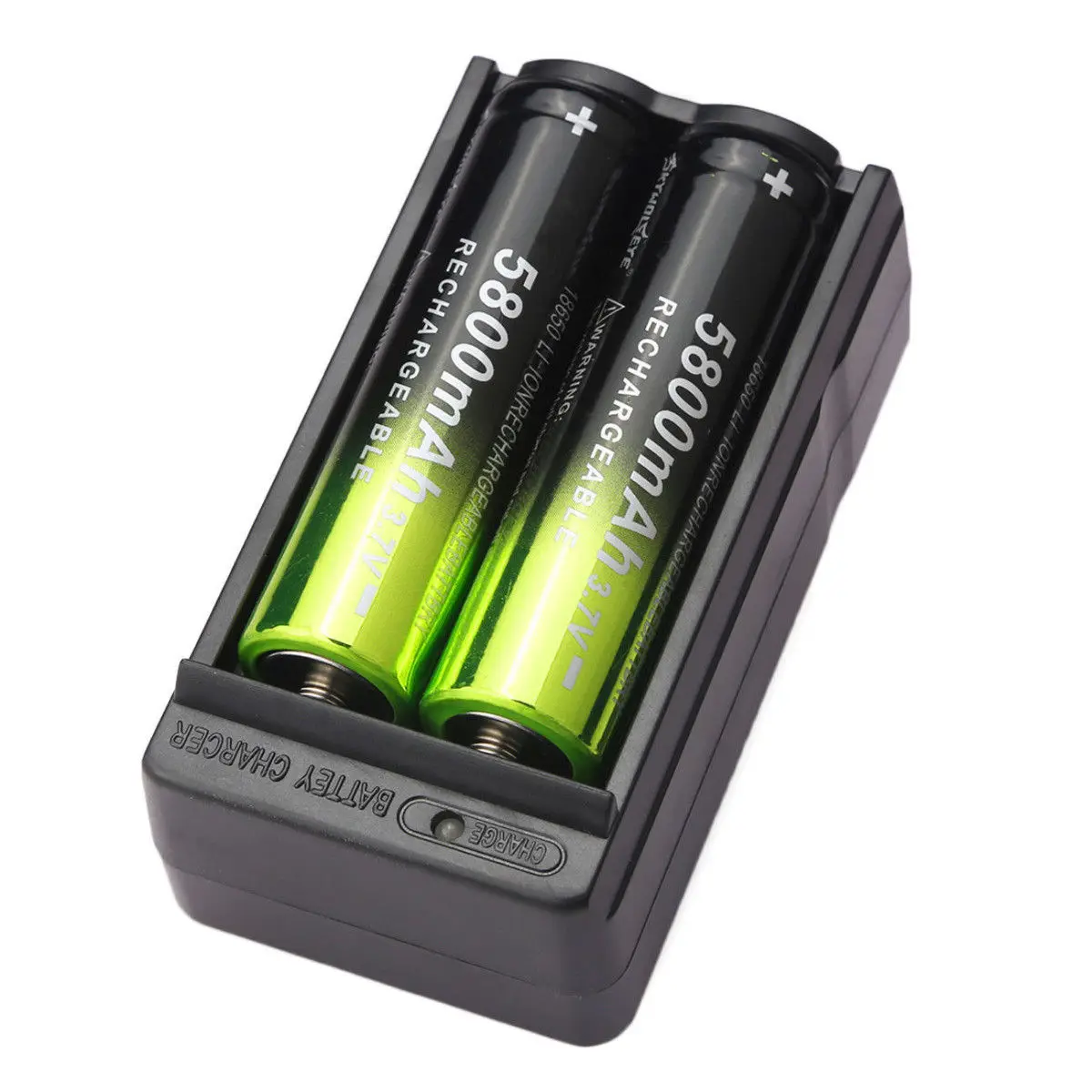 GTF 4 шт. 18650 батарея+ зарядное устройство 3,7 в 5800 мАч литий-ионная аккумуляторная батарея для фонарика электронная сигарета+ ЕС/США 18650 зарядное устройство