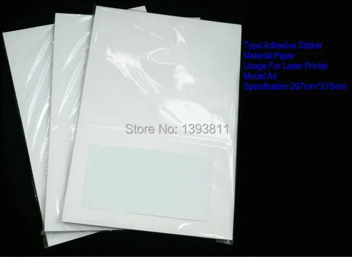 a4 sticker paper officeworks