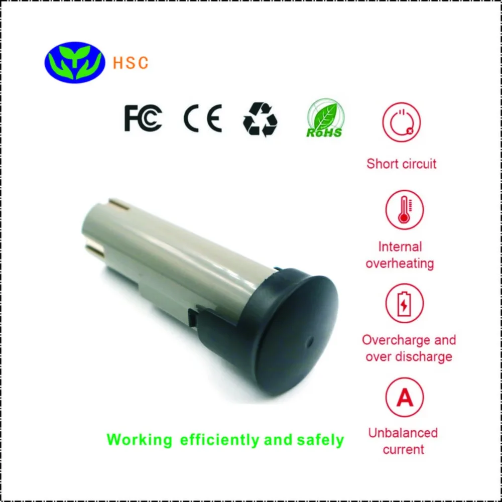 PAN2.4B 3000 mAh 2,4 V NiMh Замена батареи Panaso EZ902, EY9021, EY9021B, EY903, EY903B, EZ503, 65381,65396, аккумулятор