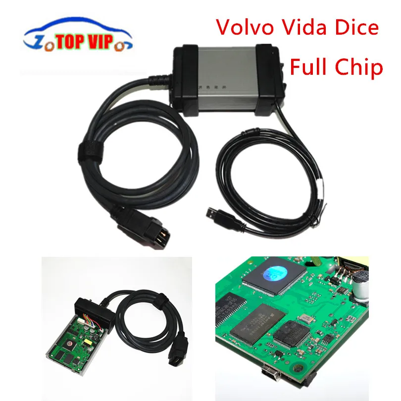 Green Board Vida Dice 2014D Full Chip Multi Language For Vo l vo Dice Pro