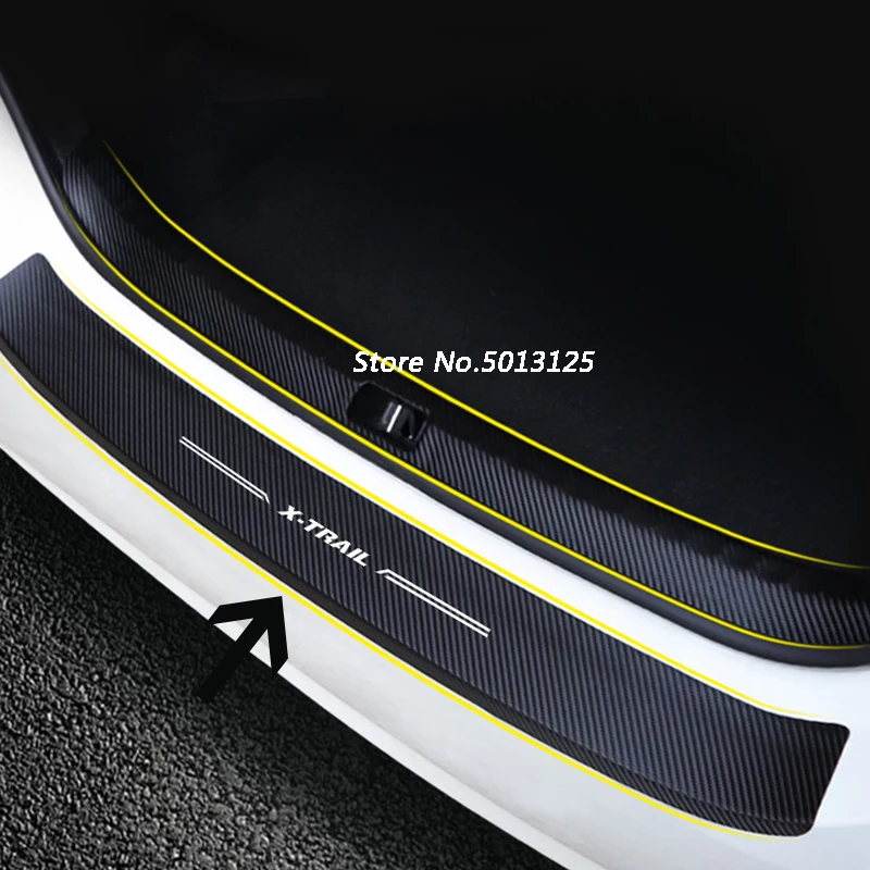 Внешний вид автомобиля наружный арьергарды задний бампер отделка багажника бампер педаль для Nissan X-Trail X Trail T32- автомобильные аксессуары