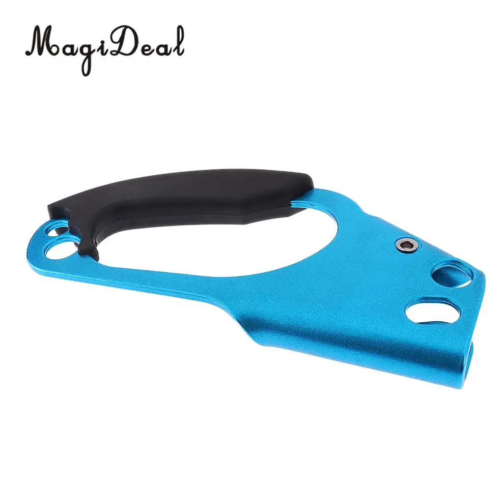 Outdoor Strong Durable Self Braking Double Stop Descender + 8-13mm Rope Access Right Hand Ascender Rock Climbing Equipment