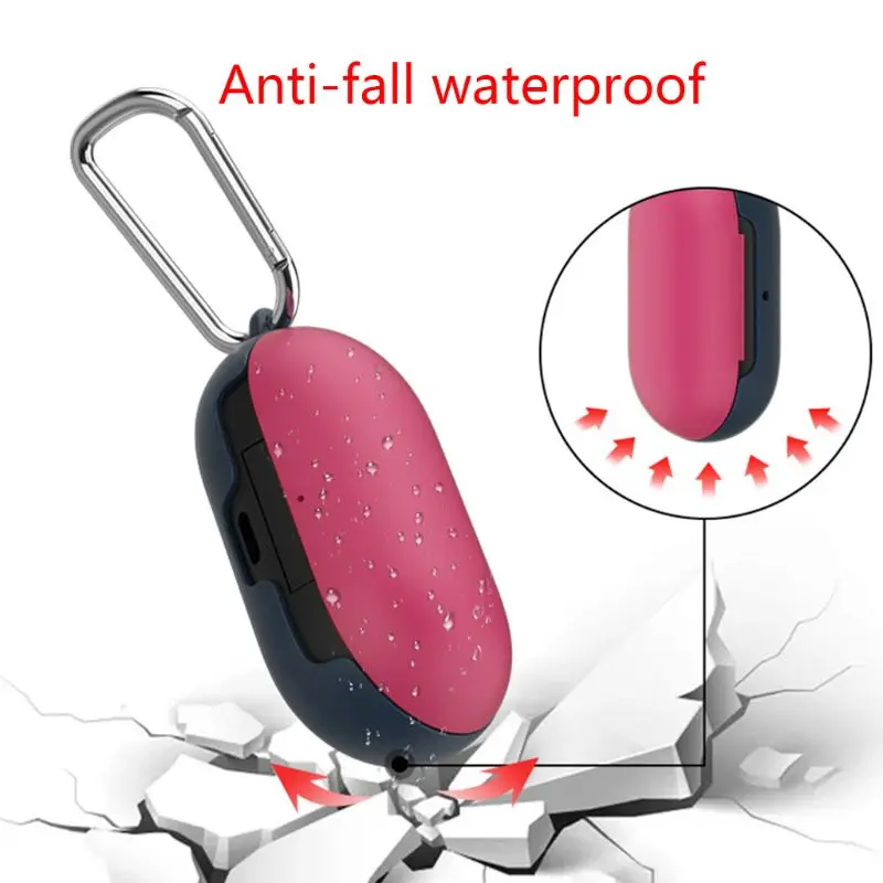 

Clamshell Opening Anti-shock Plastic Comprehensive Protective Case Full Cover for Samsung Galaxy Buds Sports Bluetooth Earphone