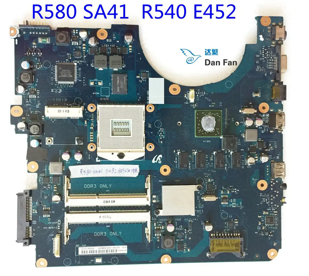 

BA92-06972A For Samsung R580 SA41 R540 E452 Laptop Motherboard BA41-01352A BREMEN-VE Mainboard 100%tested fully work