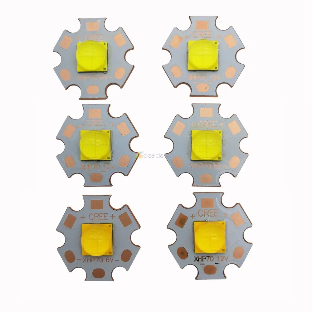 Cree XHP70.2 White 6500K Neutral White 5000K Warm White 3000K High ...